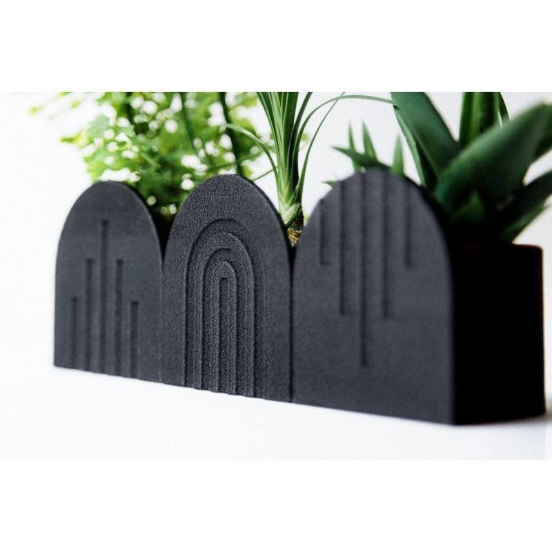 COPO Design | Vaascover Rainbow | Gerecycled hout | Zwart | 6cm