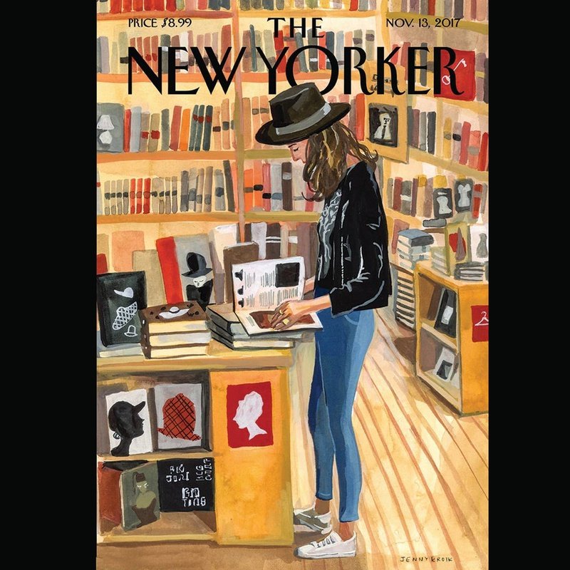 Kaart New Yorker Magazine | Div. Varianten