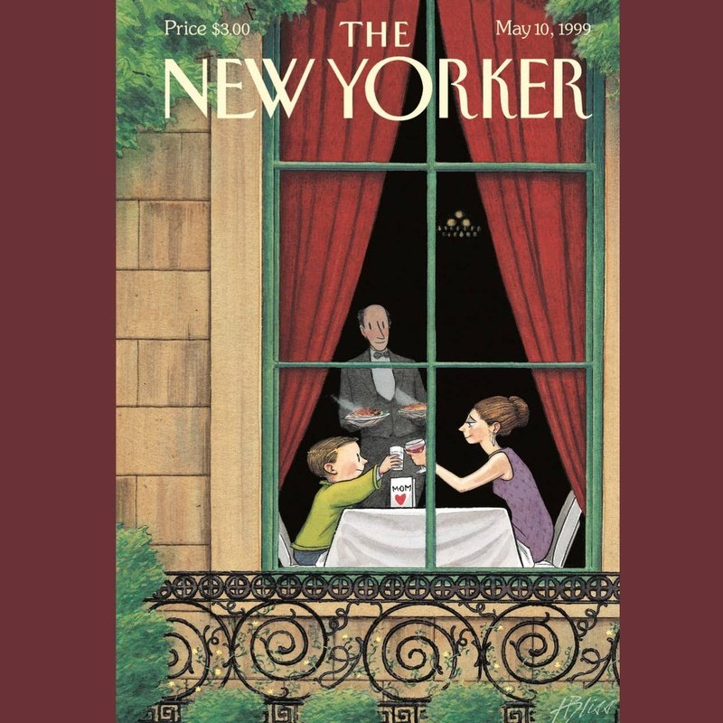 Kaart New Yorker Magazine | Div. Varianten