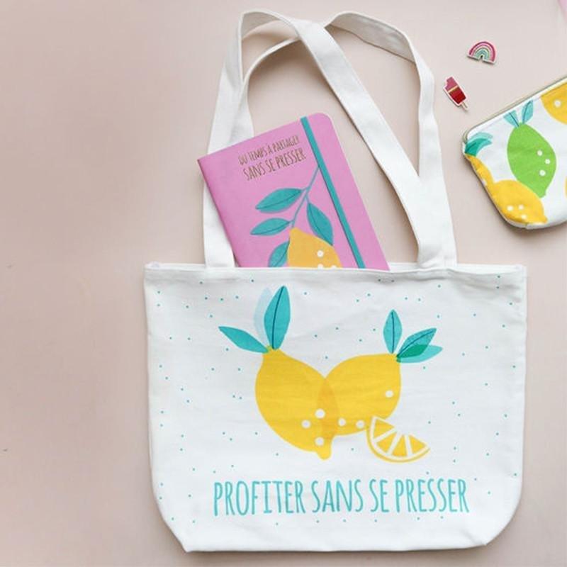 Katoenen draagtas I love you