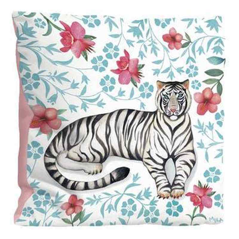 Kussen Le Tigre Blanc | 45x45cm