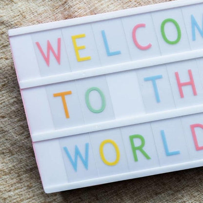 LEDR | Pastel Letters & Symbolen Set A3-A4