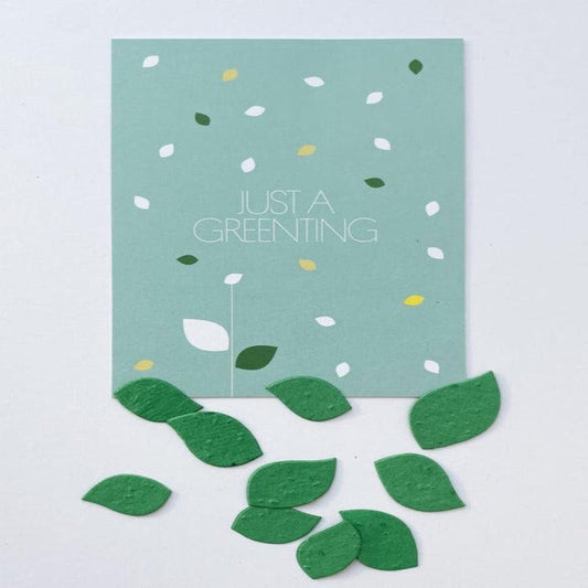 Send & Grow Kaart | Just a Greenting
