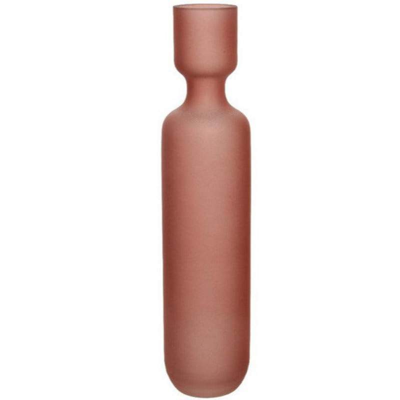 Vaas frosted langwerpig