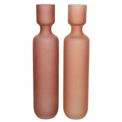 Vaas frosted langwerpig